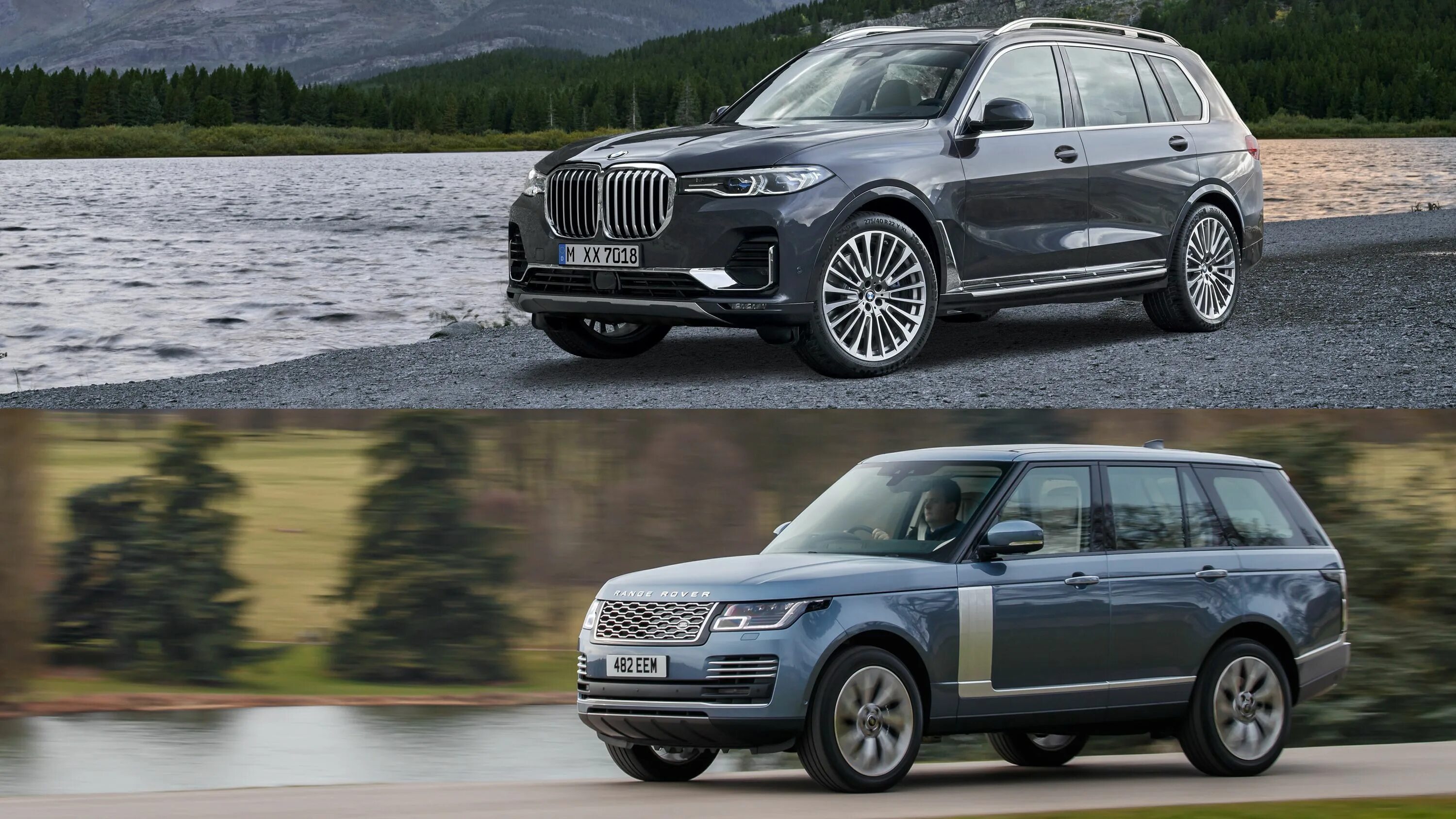 X7 v. BMW x7 vs range Rover. Range Rover vs x7. Range Rover BMW x5. BMW x7 2022 vs range Rover.
