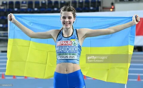 Украинка Ярослава Магучих стала чемпионкой Европы в прыжках в высоту. 