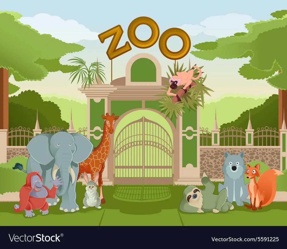 Going to the zoo tomorrow. Zoo мультяшный. Zoo английский. Дети в зоопарке вектор. Zoo картина для детей.