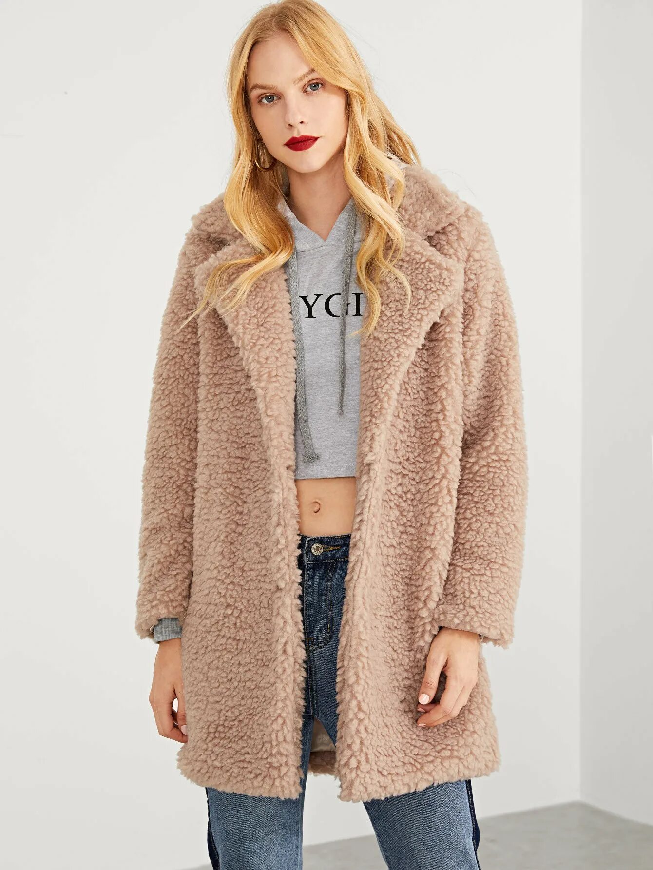 пальто из искусственной овчины asos. пальто из овчины зара. пальто из искусственного меха под овчину. пальто из искусственной овчины. пальто teddy coat.