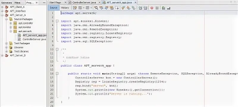 Error invoking remote method. Error invoking remote method