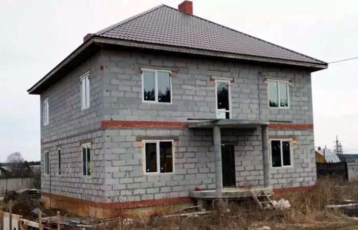 Пенобетон дома под ключ цены проекты Pin on my future tiny home in 2024 Modern barn house, House exterior, House floo