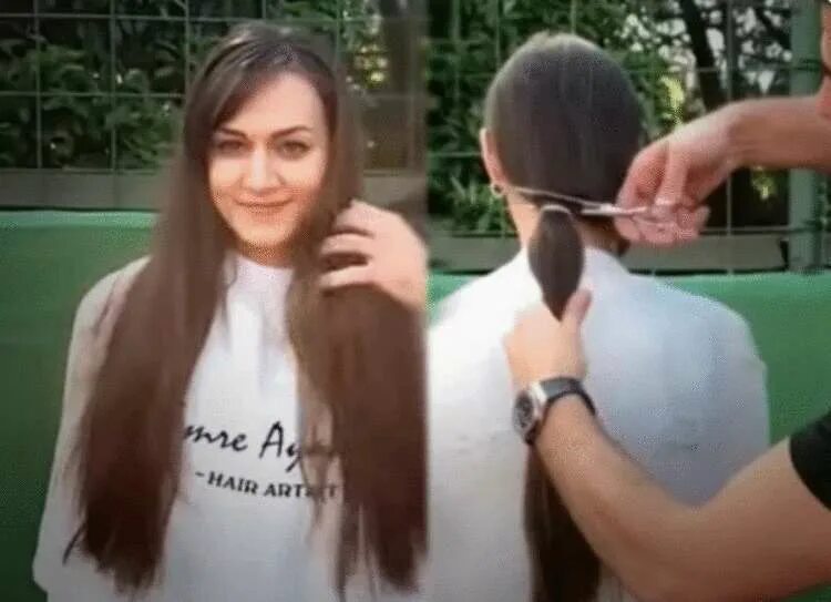 Мне их заплетает ее бывший