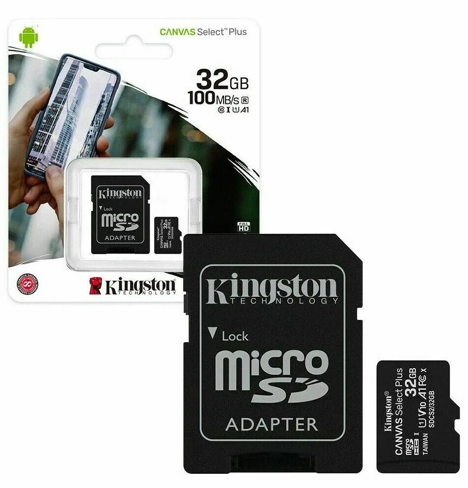 Sd карта class. Microsd 128gb kingston class 10 canvas select plus a1 (100 mb/s) с адаптером sd. карта памяти 128gb microsd kingston canvas select plus. карта памяти microsd 64gb kingston class 10. kingston sd 64 gb class 10a.