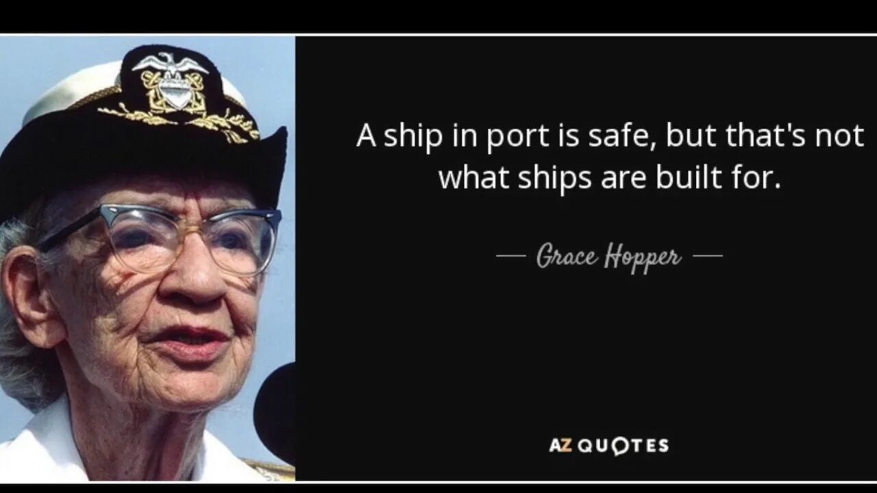 Given moment. Grace hopper quote. грейс хоппер цитаты. ask for forgiveness. forgiveness not permission).