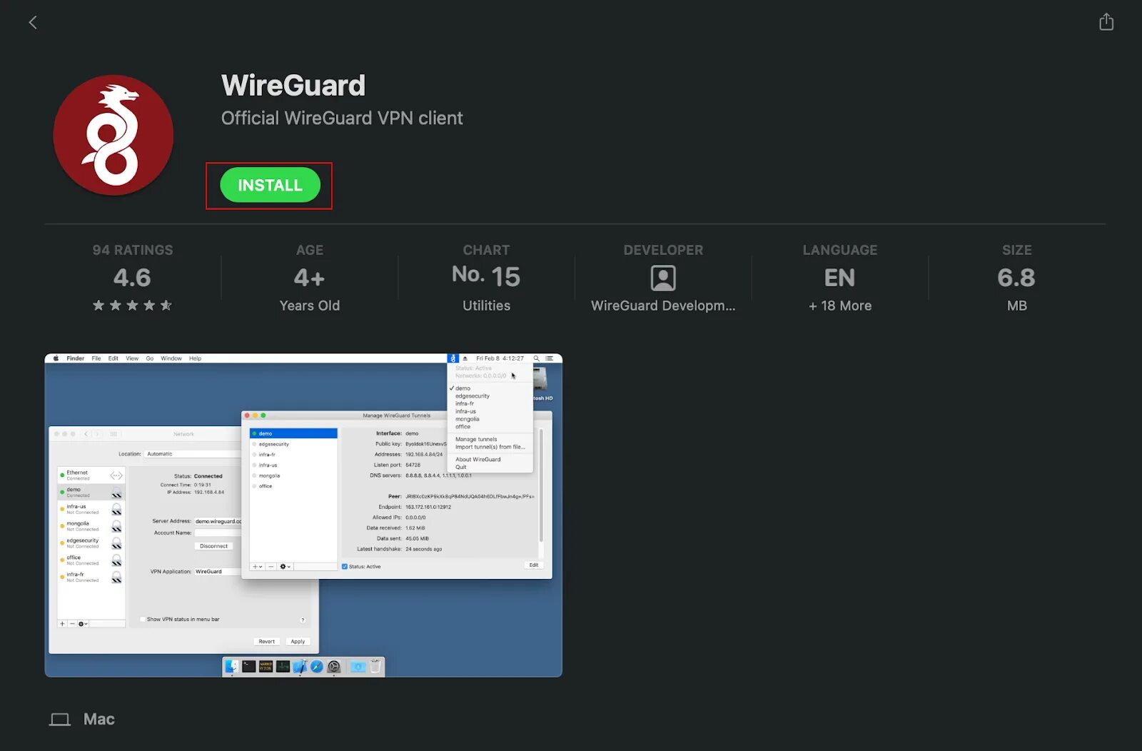 Wireguard подключение к серверу. Wireguard клиент. wire guard. wireguard mac os.