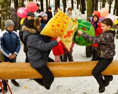 Масленичные потехи игровая программа