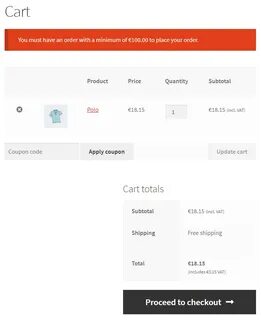 Order amount
