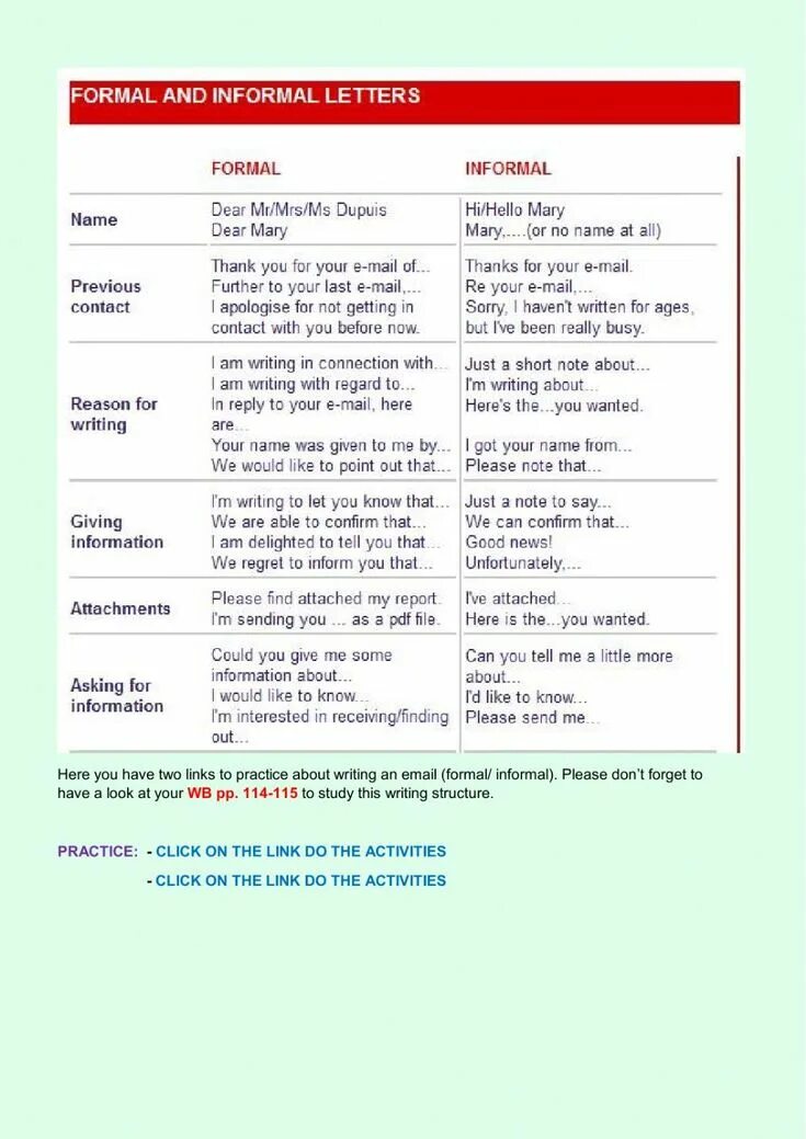 Informal email examples. Formal and informal email. informal email structure. formal and informal letters. informal letter structure.