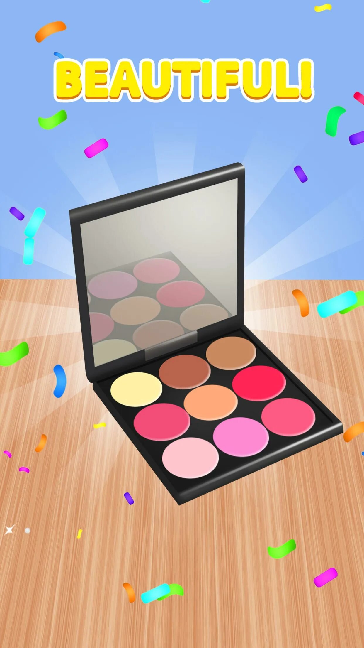 Андроид Makeup Kit - Color Mixing. Палетка для смешивания цветов игра. Игра косметика. Андроид Makeup Kit - Color Mixing Постер. Палетки микс