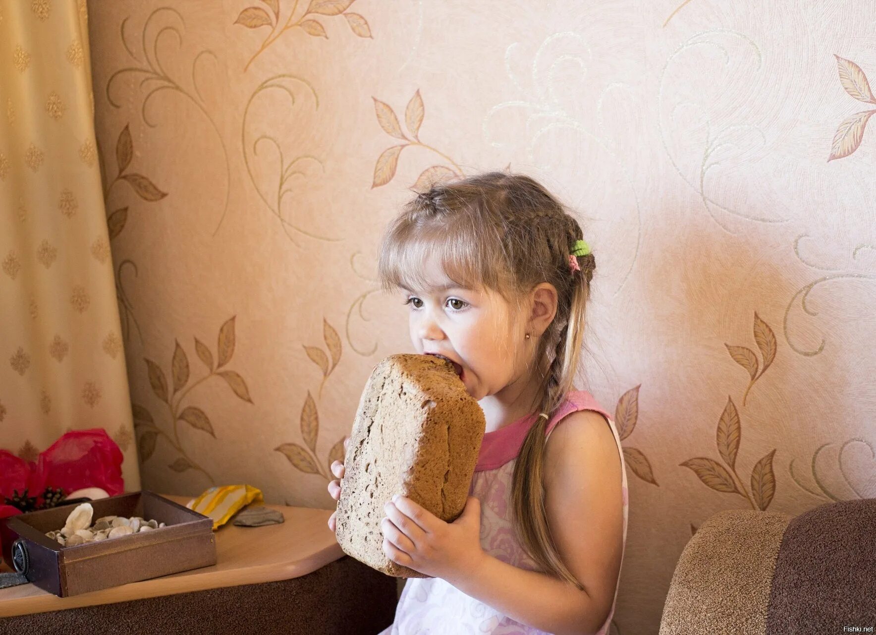 Съем булку