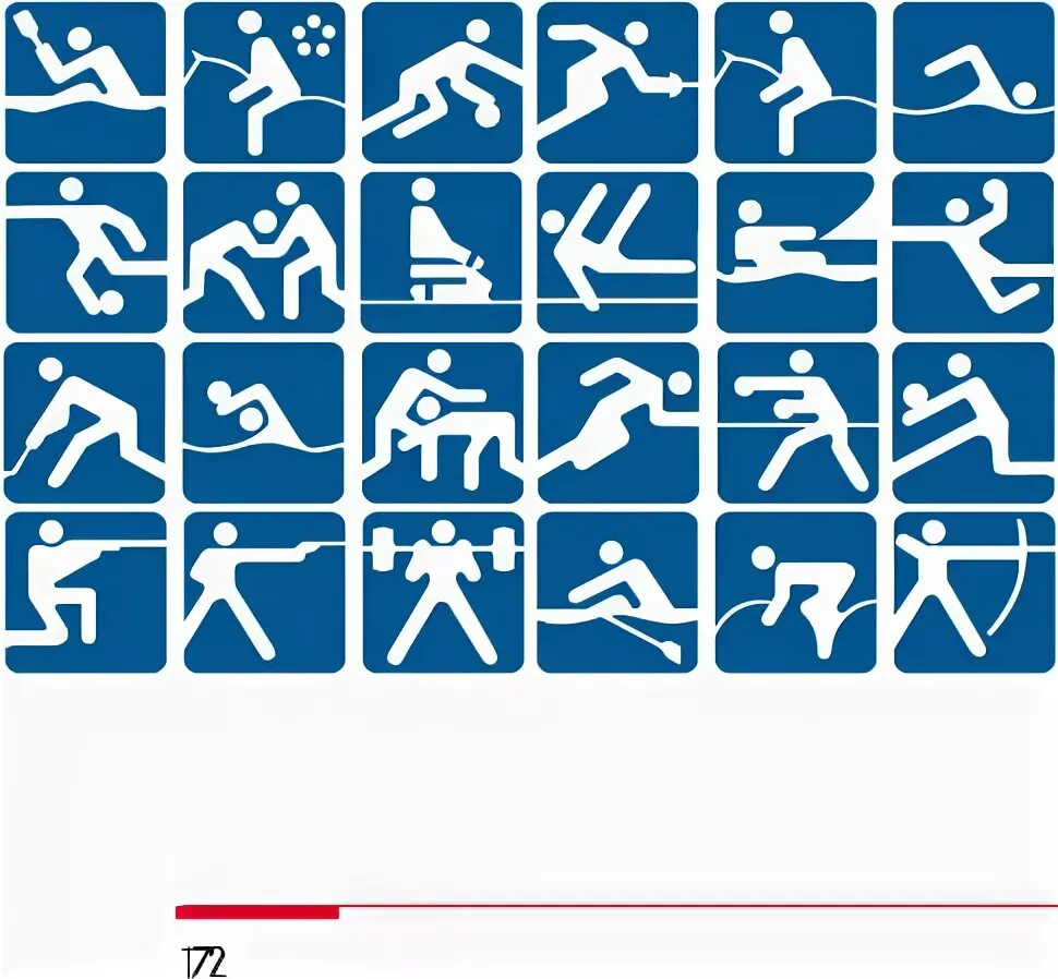 Какие есть спортивные знаки. Пиктограммы Олимпийских видов спорта. Олимпийские символы видов спорта. Эмблемы видов спорта олимпиады 80. Схематическое изображение видов спорта.