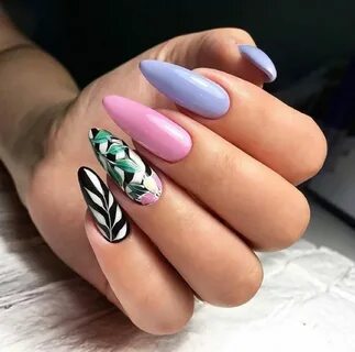 Ногти маникюр дизайн новинки на длинные