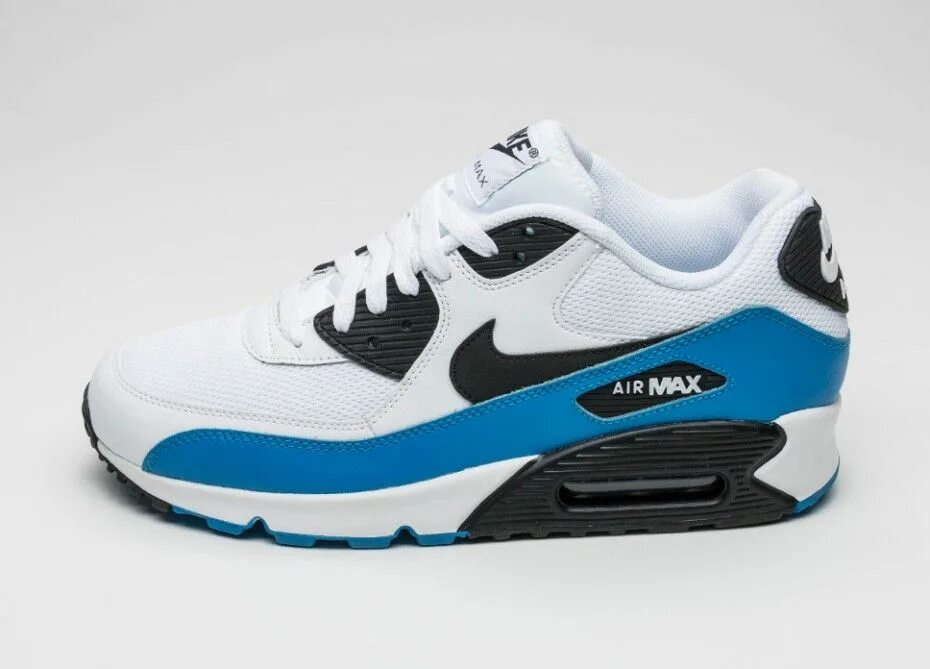 Air Max 90 Essential Black White. Nike Air Max 92. Nike Air Max 90 White Black Blue. Nike Air Max 90 Essential Blue White.