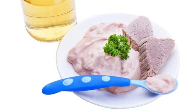 Как сделать пюре из мяса. Протертое мясо. мясной прикорм. мясное пюре прикорм. мясо и малыш.