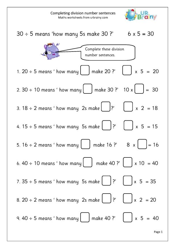 Dividing by a decimal. Division by age groups. Division number. Division number. Directed numbers.
