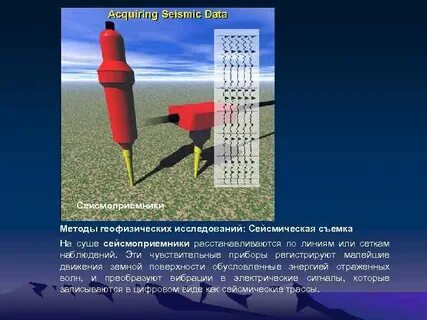 Для чего применяются сейсмические методы исследований