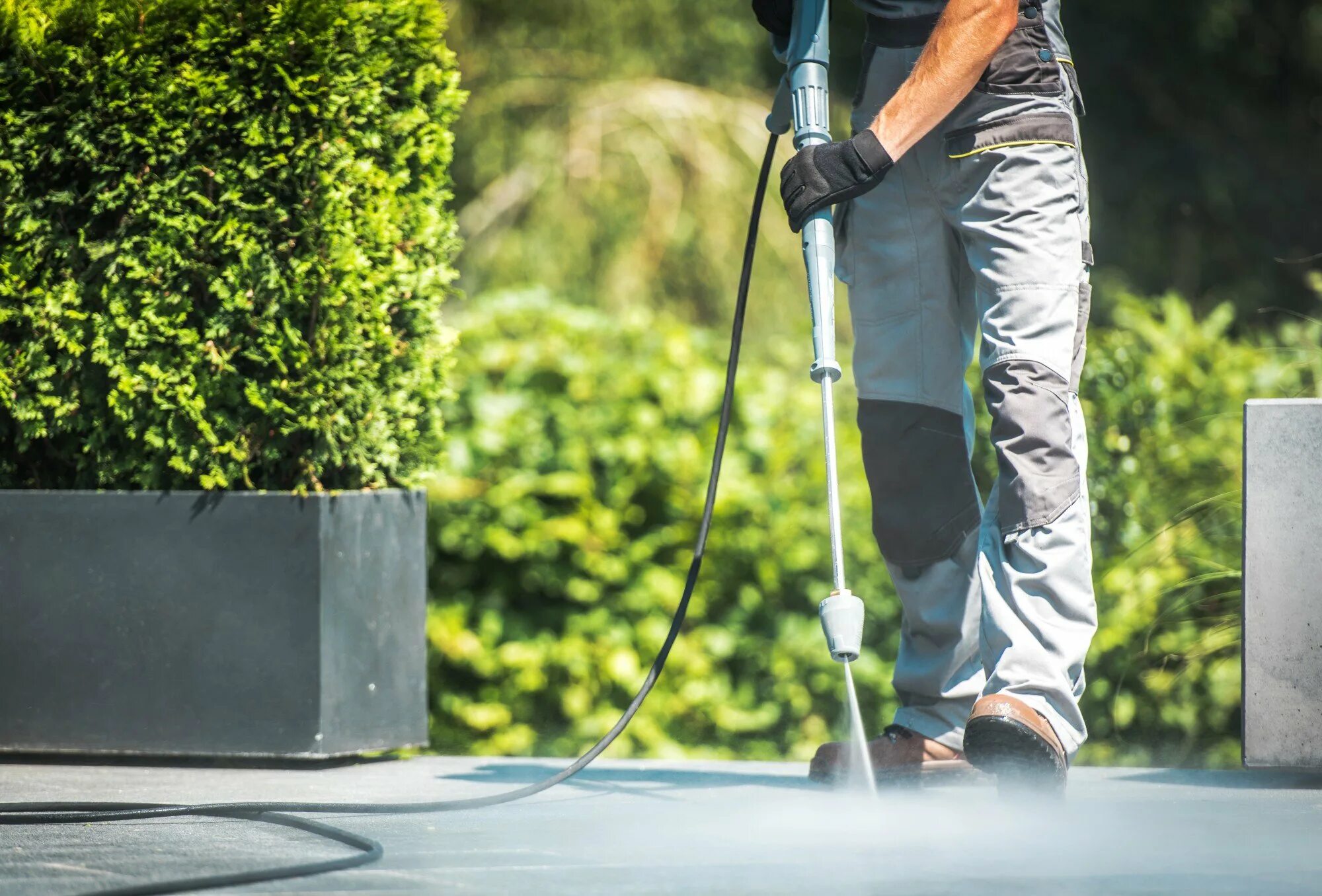 Cleaning powers. Pressure cleaning. professional pressure washer. jet washing patio. power wash patio.