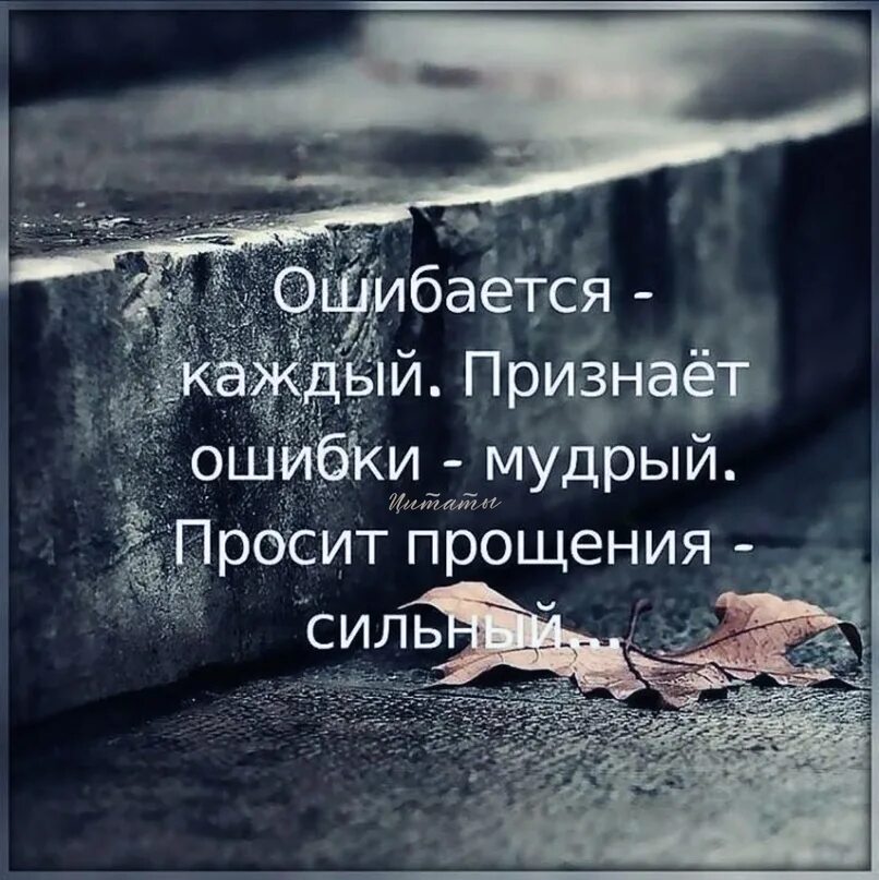 Что надо признать человеку. Признать ошибку цитаты. Умные фразы. Высказывания о прощении. Умные высказывания.