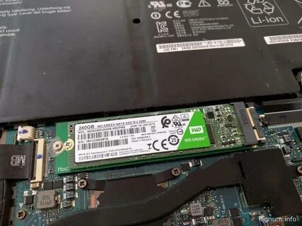 Asus установка ssd