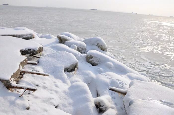 Как выглядит черное море зимой Крым Зимой. Евпатория 2018. Sea in winter in Russia YouTube
