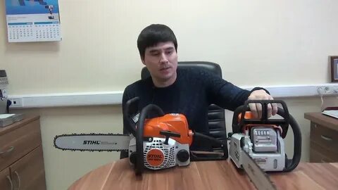 Бензопила штиль 180 видео