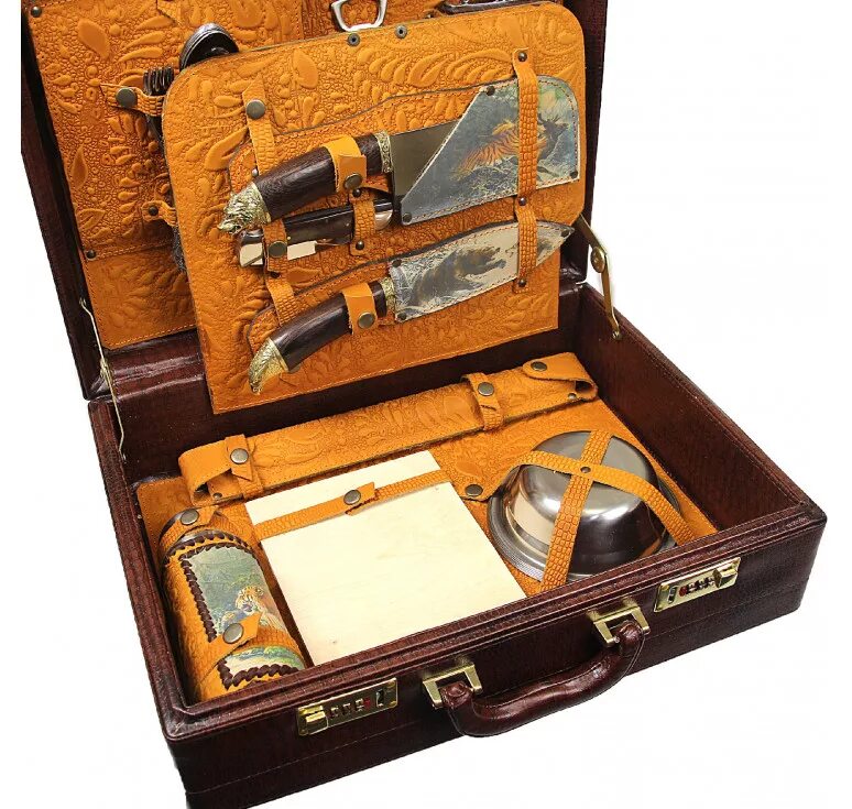 подарочный набор охотника и рыболова. подарок " мужчине".