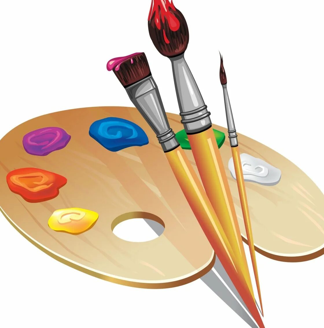 Логотип рисования. Кисти и краски. Палитра и кисти. Краски с кисточкой. Палитра с красками и кистями.