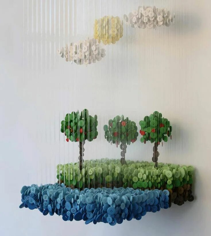 My Modern Met - The Big City That Celebrates Creative Ideas Paper art installati