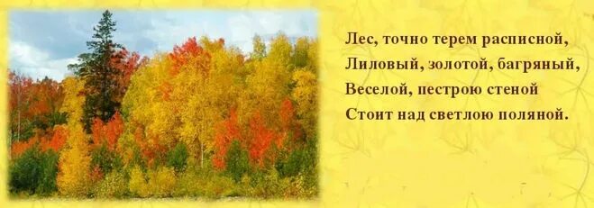 Лес точно терем расписной 3 класс. Лес точно терем расписной автор. лес точно терем расписной лиловый золотой багряный.