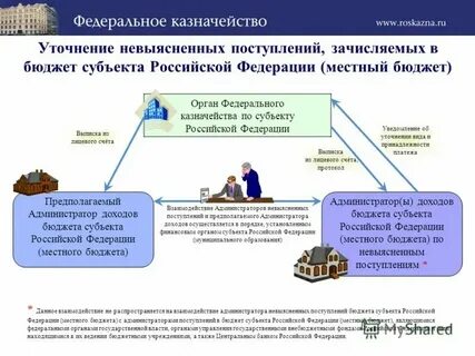 Распоряжение о совершении казначейского платежа возврат