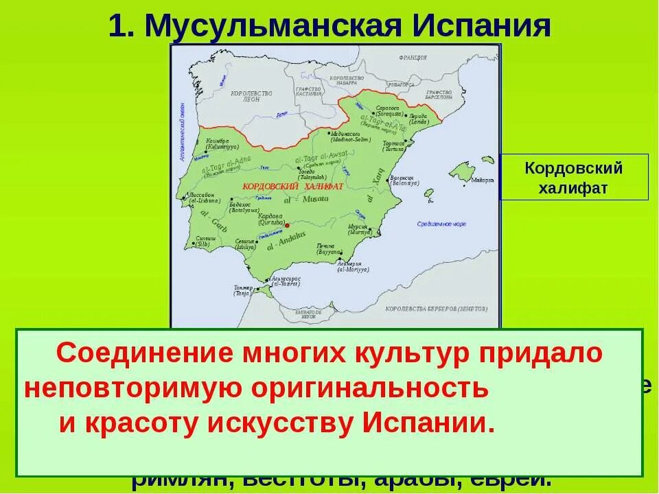 Влияние мусульманской