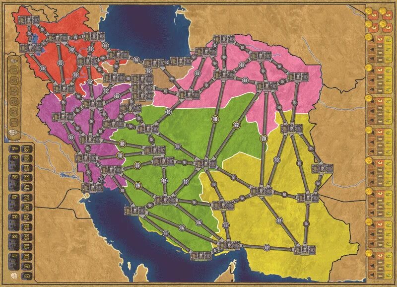 Поделили иран. Разделение Ирана. Иран Разделение на 2. Power Grid Map. Карта Тегерана с делением на дистриками.