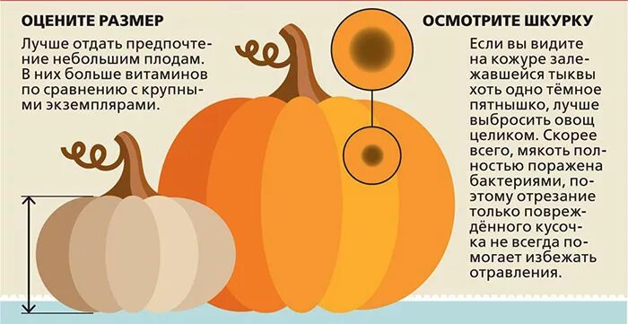 Со скольки можно тыкву