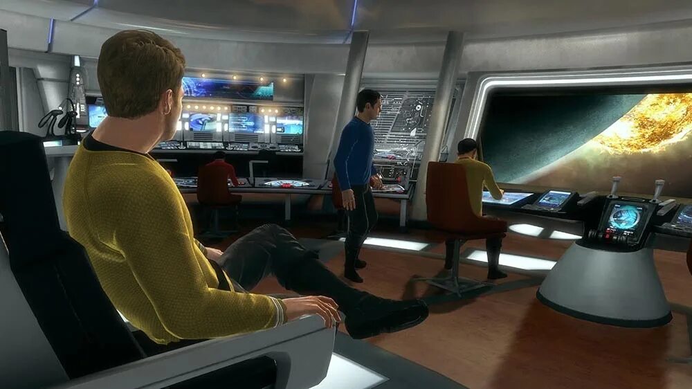 Компьютерная игра диалог. Star trek ps3. star trek игра 2013. стартрек (ps3). star trek капитанский мостик.