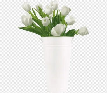 В вазе 4 белые