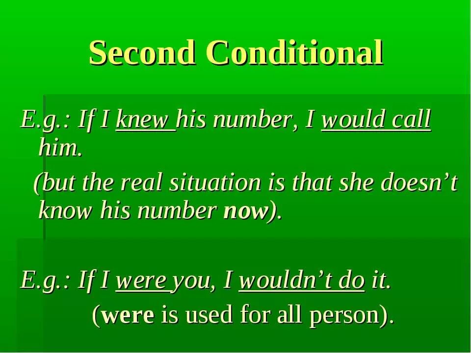 Second conditional. Second conditional правило. Second conditional примеры. Секонд кондишинал в английском. He will call me if