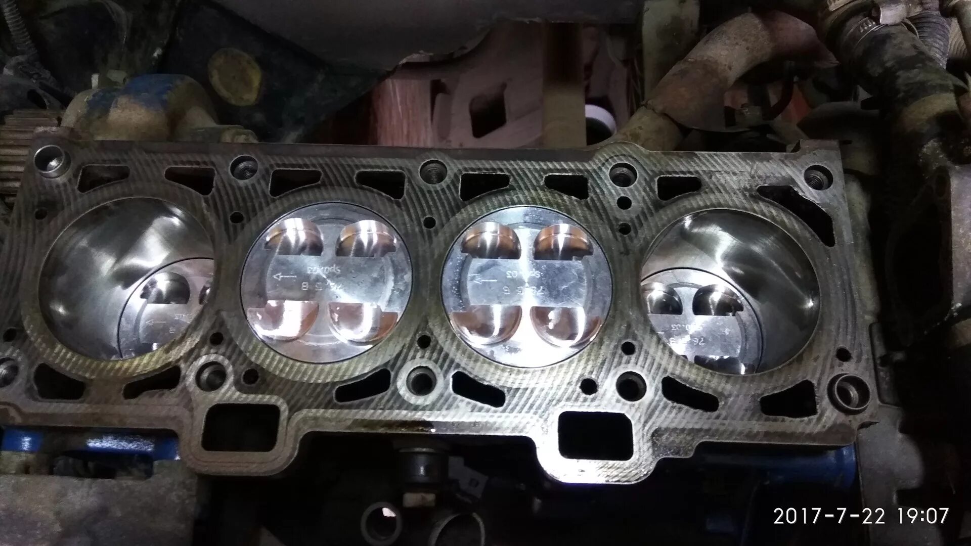 01 01 016 04. головка блока к4м 1. 4 16v. 6 16. грм рено меган 1.