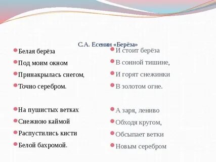 Под березой падеж