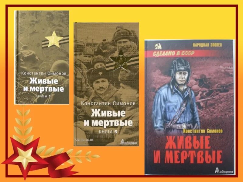 Симонов произведения о войне. Симонов к.м. "живые и мертвые".