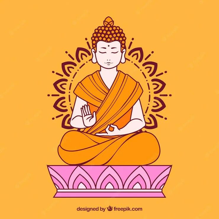 Дорог будды. Будда рисунок цветной. 8 Путь буддизма. Путь Будды. Буддизм Графика.
