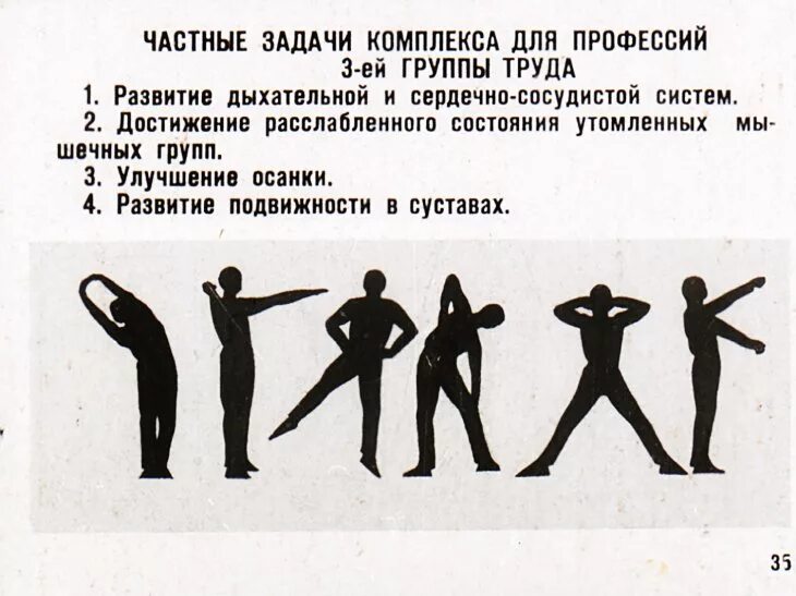 Физкультурная минутка для работников умственного труда