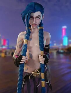 League Of Legends Jinx Nude.