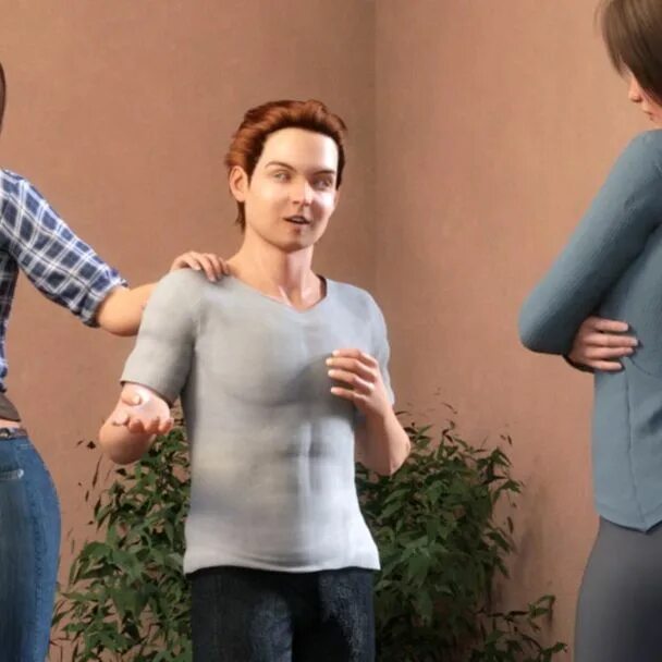 Визит к тете саре игра. Visiting aunt sara игра. Aunt sara. Визит к тете саре 3d гифки. Три д комиксы.