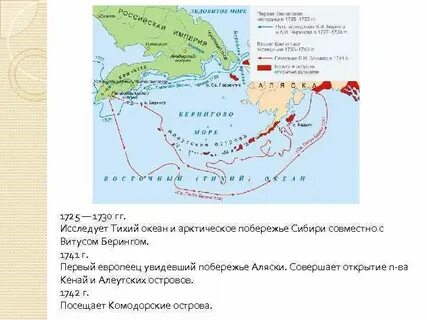 Морские походы на аляску и алеутские острова