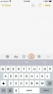 Iphone notes