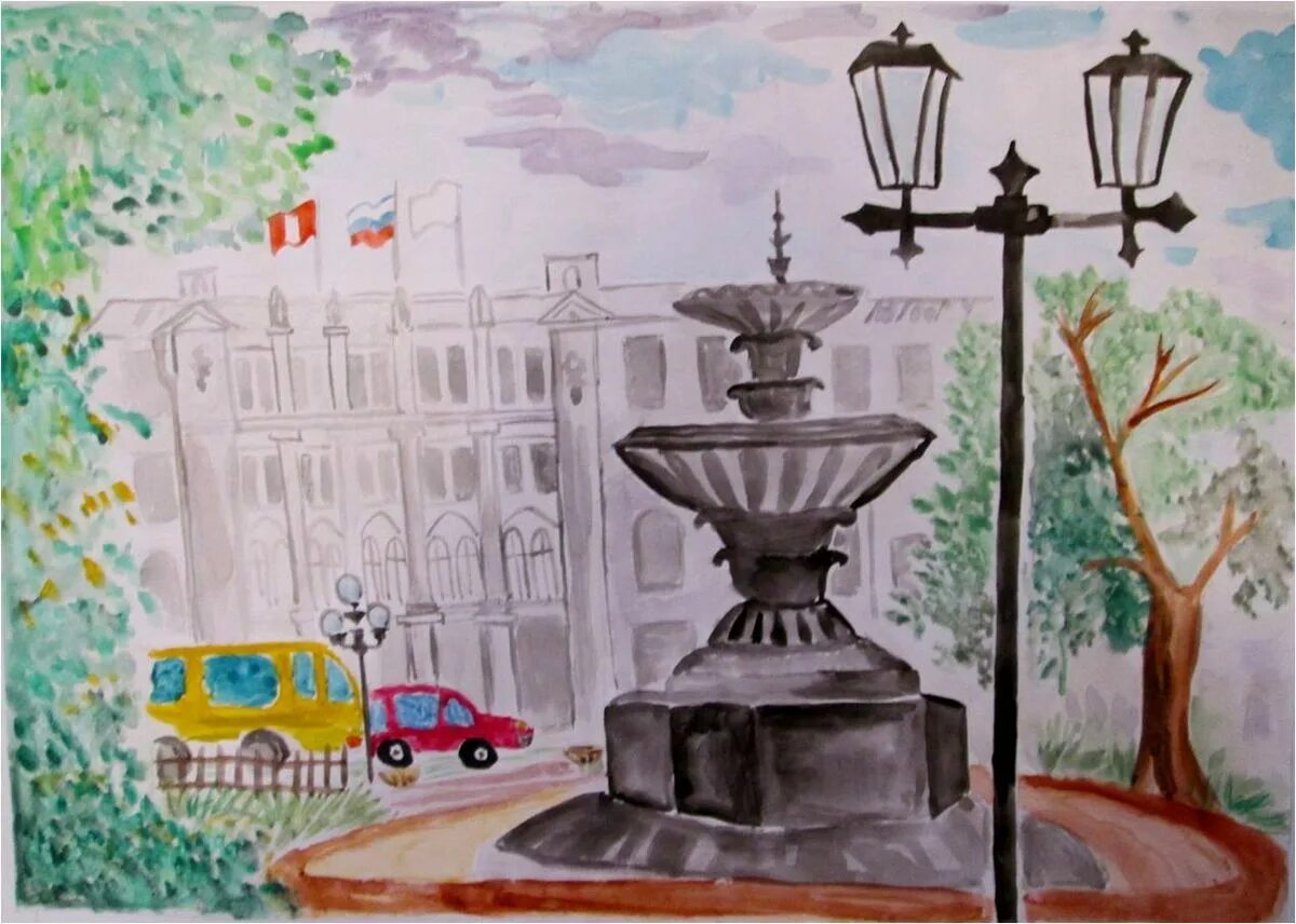 рисование мой город омск. рисунок на тему день рождения города. детские рисунки омск. мой город омск рисунок. детские рисунки омск.