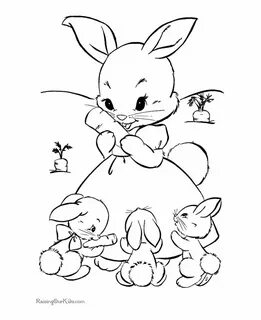 Coloring bunny
