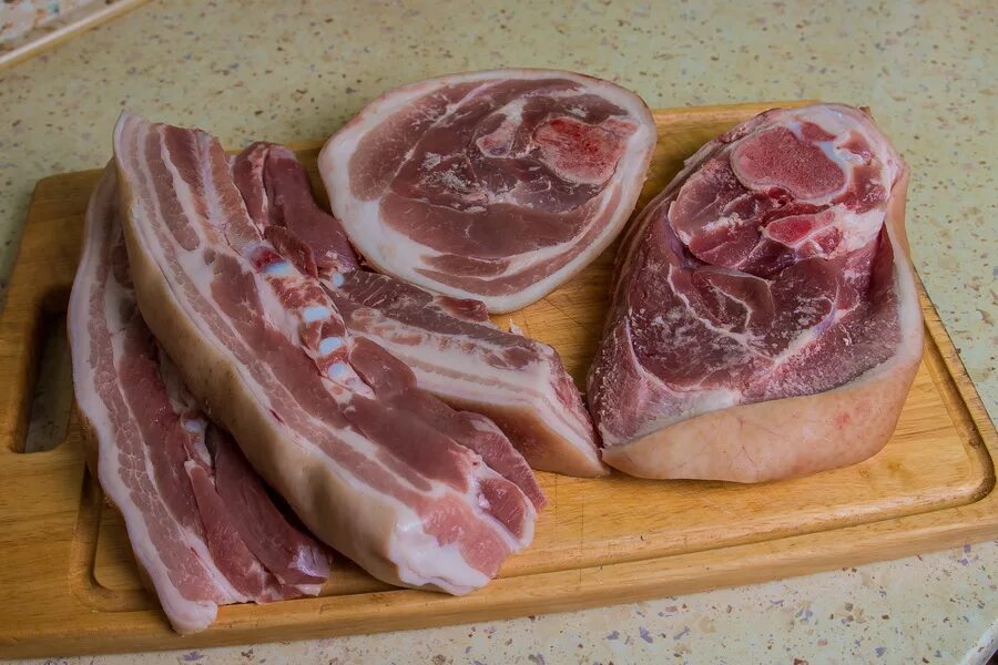 свинина подчеревок