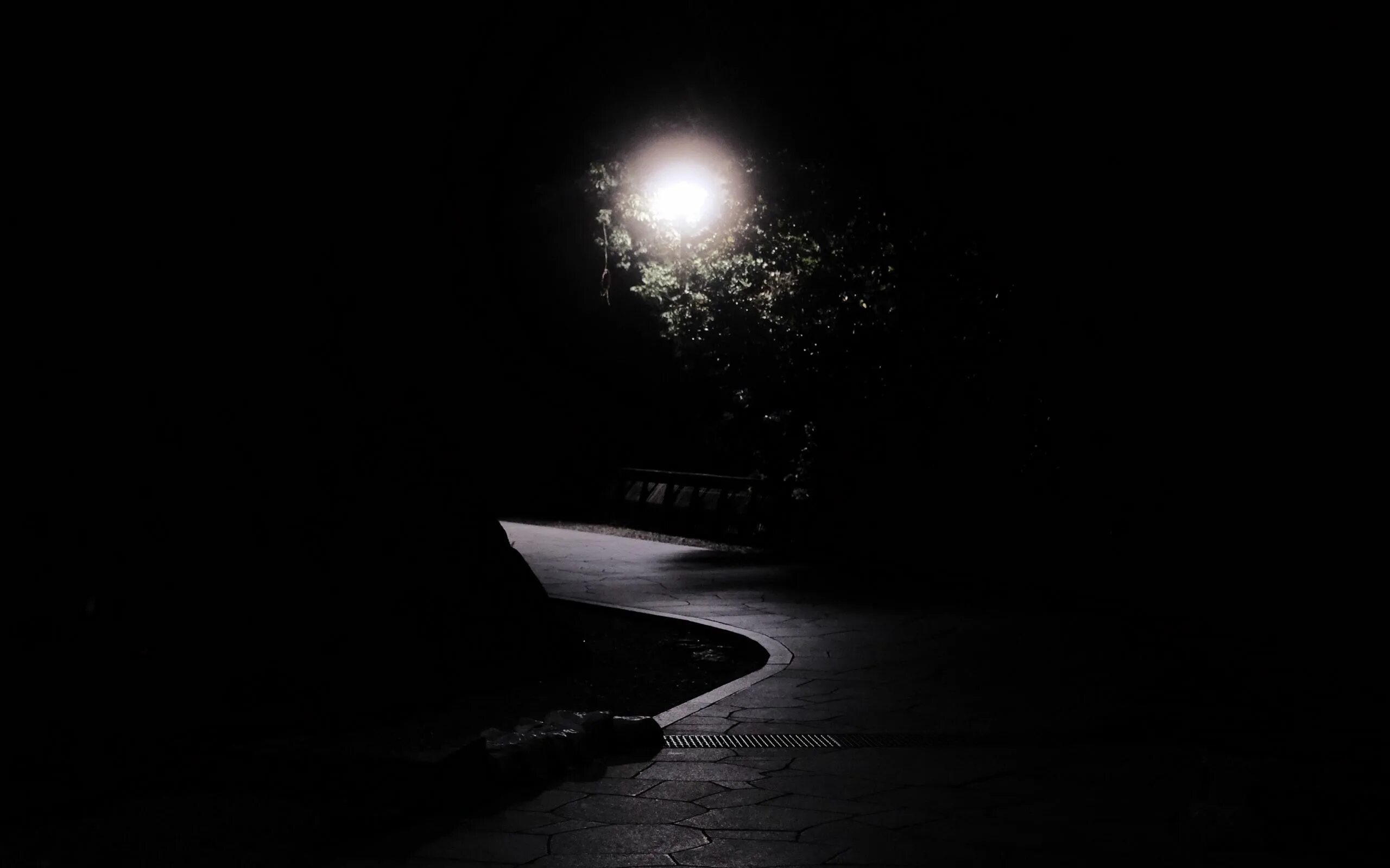 Dark track